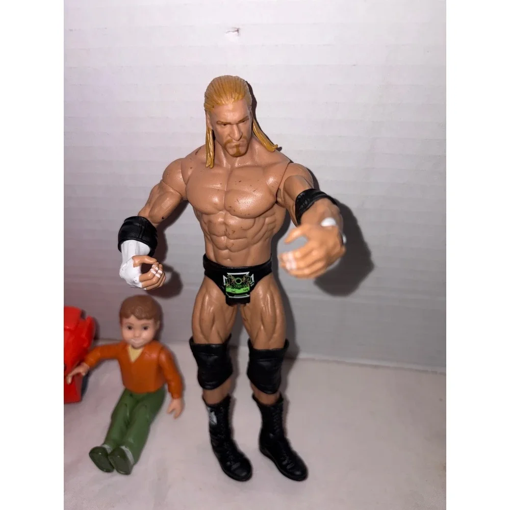 Mixed Action Figure Lot - WWE Triple H, Imaginext Gorilla Grodd and More